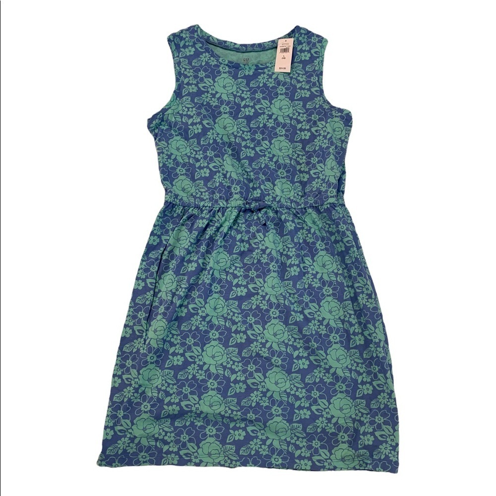 Gap Kids Floral Sleeveless Dress Size 10 (L)